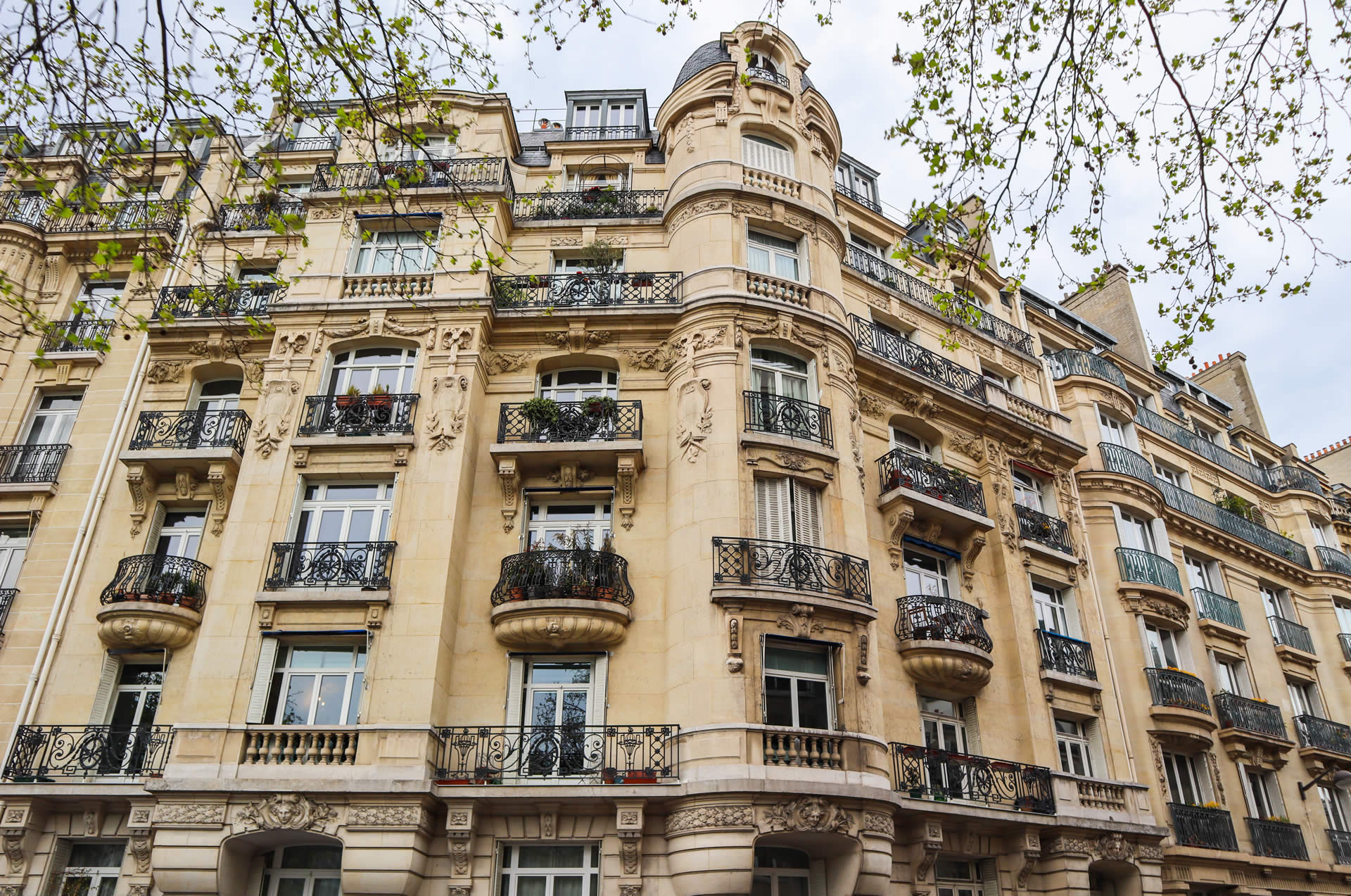 Façade d’un immeuble parisien